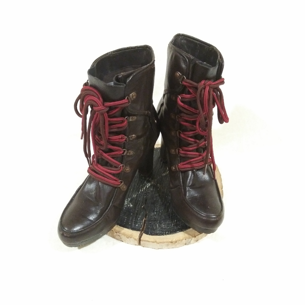 High Heeled Ankle Booties